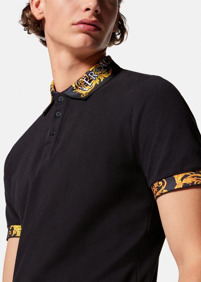 VERSACE JEANS COUTURE BAROQUE POLO
