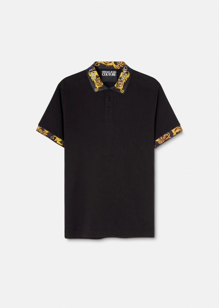 VERSACE JEANS COUTURE BAROQUE POLO