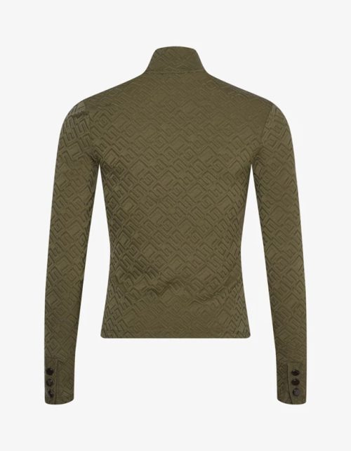 GUESS LS CLIO TOP - DUSTY SAGE