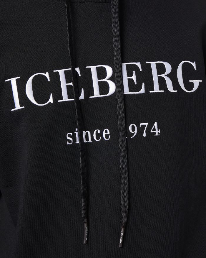 ICEBERG HOODIE - BLACK