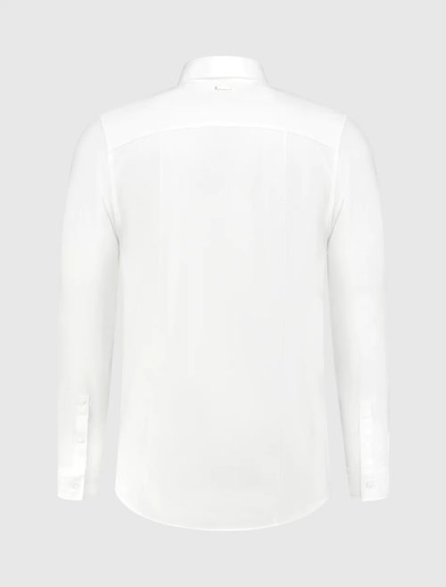 PURE WHITE ESSENTIAL JERSEY SHIRT