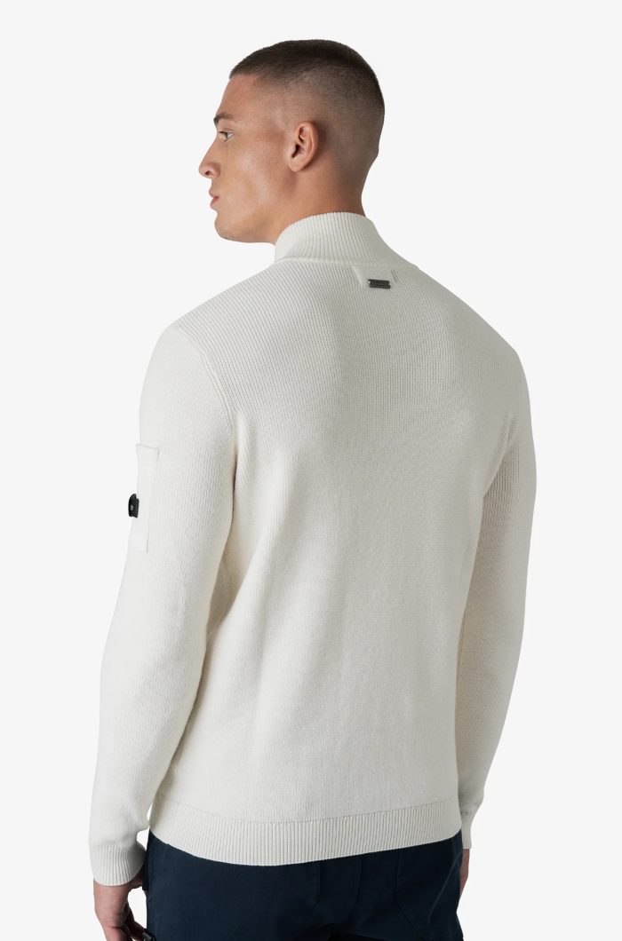 QUOTRELL COUTURE D'AZUR KNITTED HALFZIP