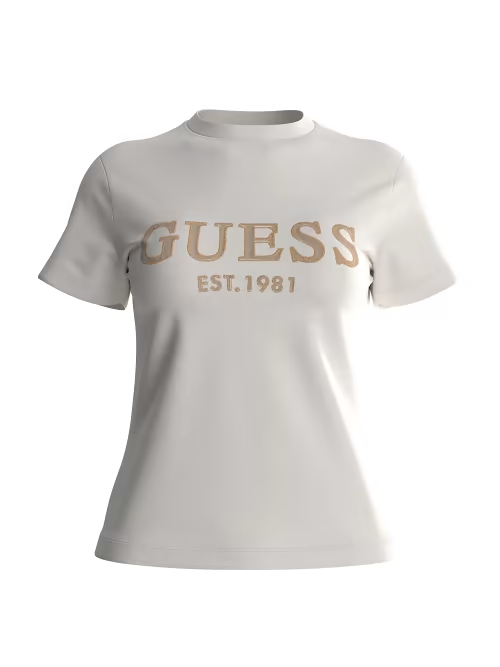 GUESS NYRA SS T-SHIRT - PURE WHITE