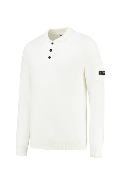 QUOTRELL COUTURE COUTEUX KNITTED BUTTON UP