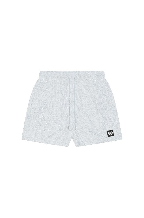 QUOTRELL COUTURE MONOGRAM SWIMSHORTS