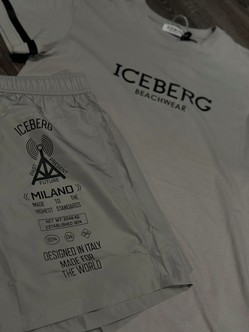 ICEBERG BEACHWEAR MILANO - STONE