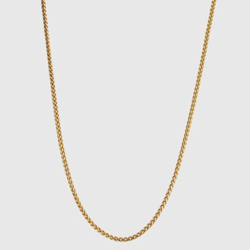 QREAM WHEAT CHAIN 3MM - GOLD