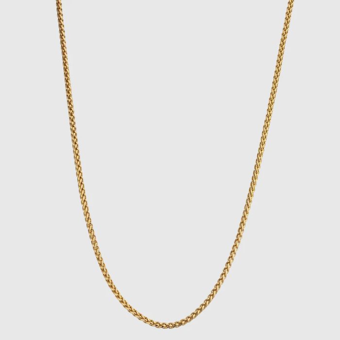 QREAM WHEAT CHAIN 3MM - GOLD