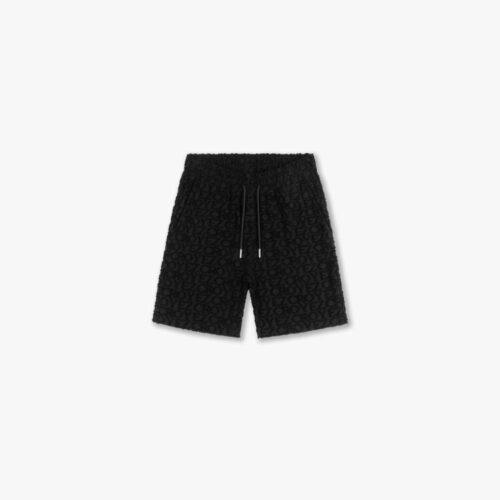 CROYEZ MONOGRAM TOWELLING SHORTS