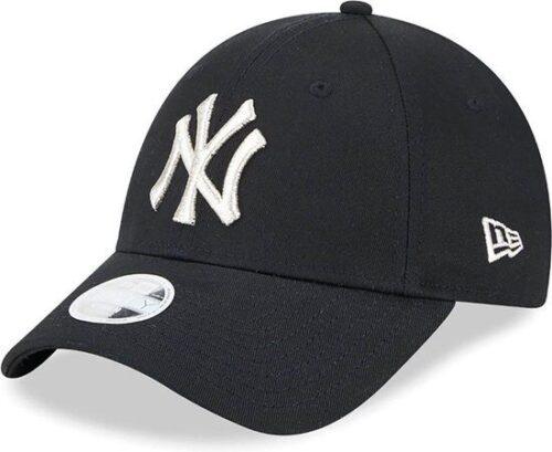 NEW ERA NEW YORK YANKEES 9FORTY - BLACK/WHITE METALLIC