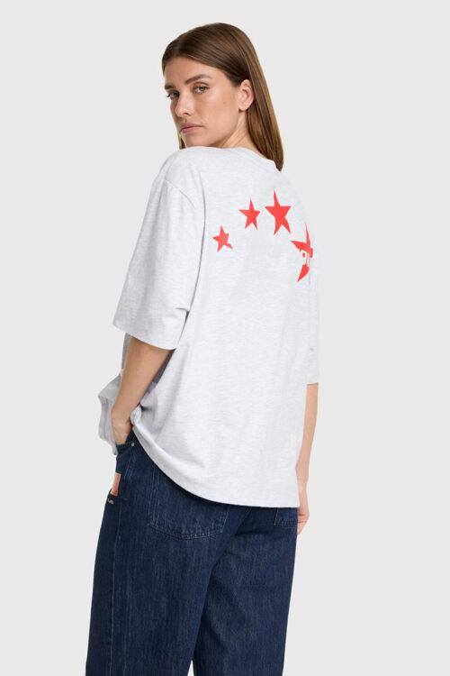 ALIX THE LABEL LADIES KNITTED TICKET TO ADVENTURES T-SHIRT