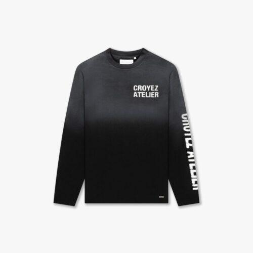 CROYEZ SPRAYED ATELIER LONGSLEEVE T-SHIRT