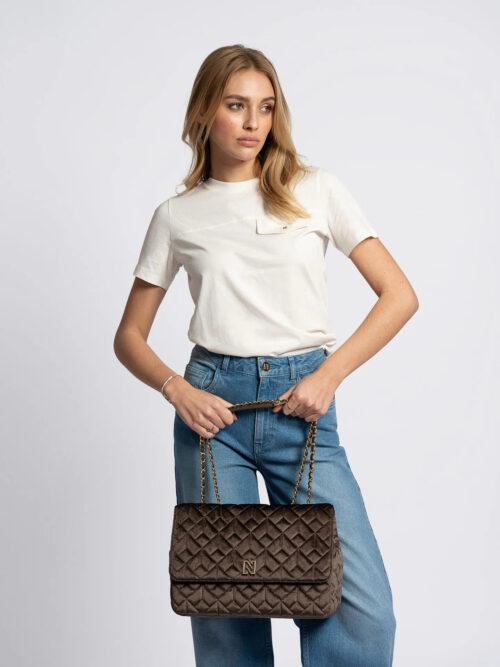 NIKKIE AVRIL VELVET BAG