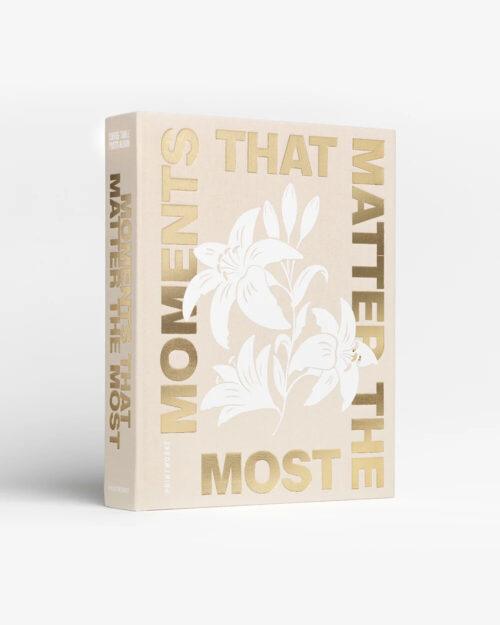 PRINTWORKS FOTOALBUM - MOMENTS THAT MATTER THE MOST - BEIGE