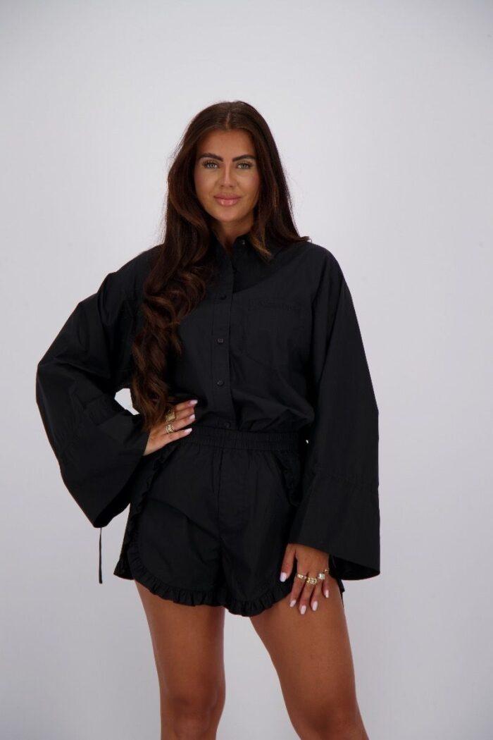 REINDERS BLOUSE SHORT RUFFLES