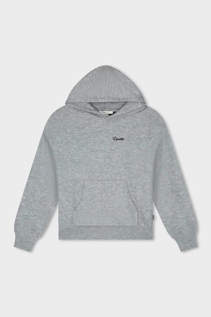 EQUALITÉ FLUFFY KNIT HOODIE