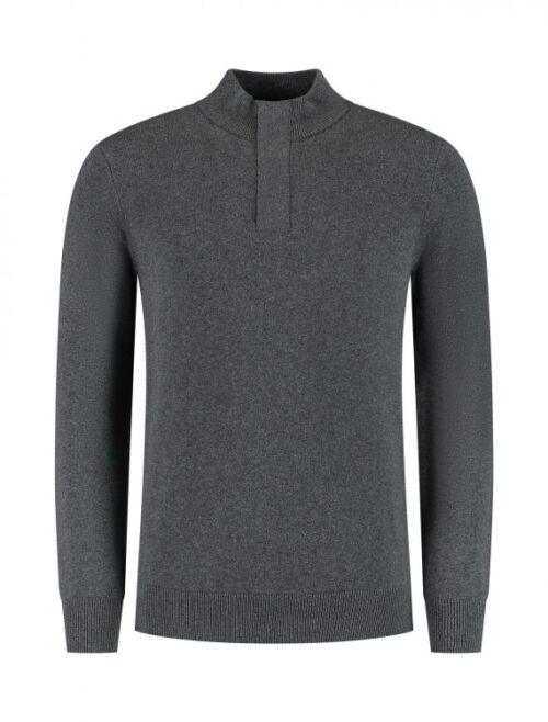 PURE PATH REGULAR FIT HALF ZIP KNITWEAR