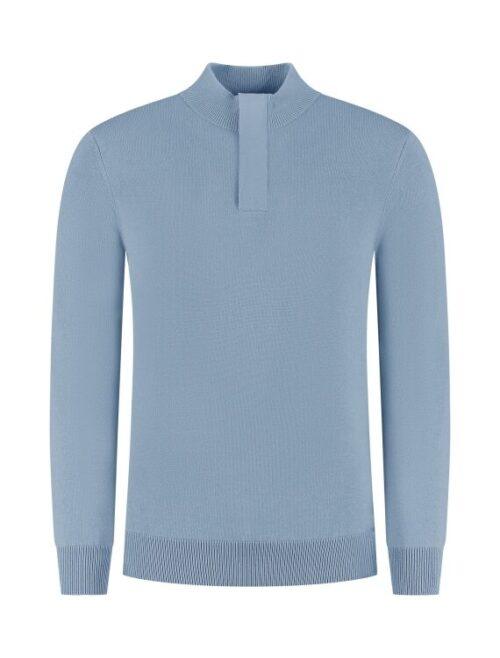 PURE PATH REGULAR FIT HALF ZIP KNITWEAR