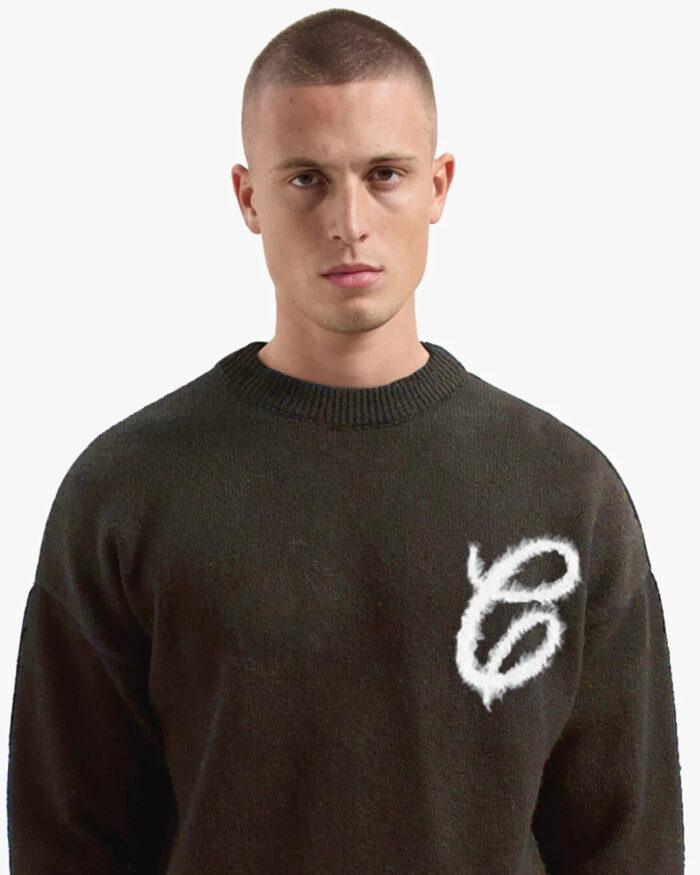 CROYEZ FLUFFY ESSENCE KNIT SWEATER