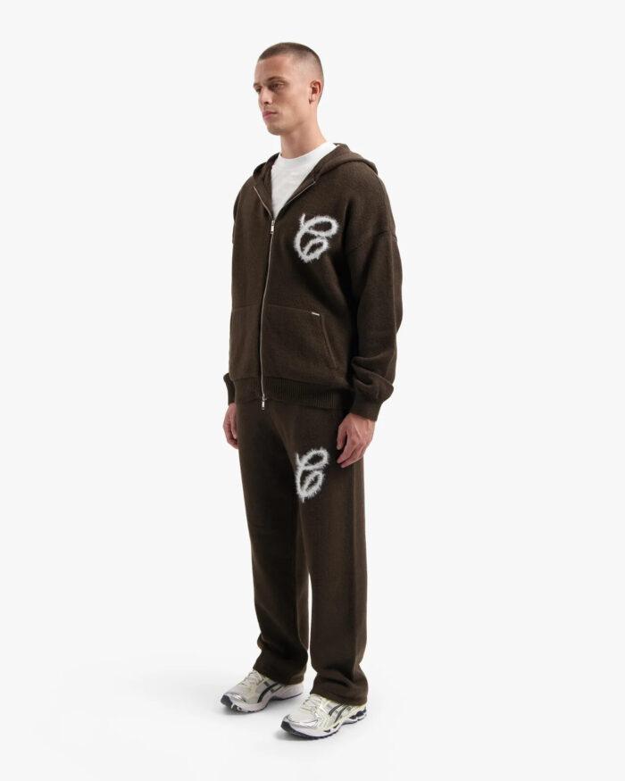 CROYEZ FLUFFY ESSENCE KNIT SWEATPANTS