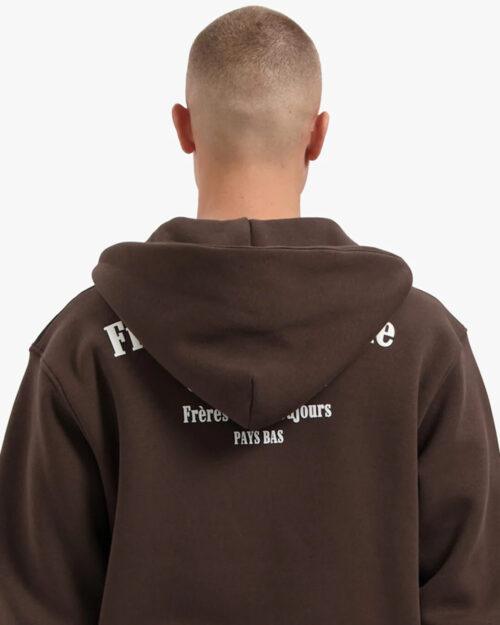 CROYEZ FRATERNITÉ ZIP-HOODIE