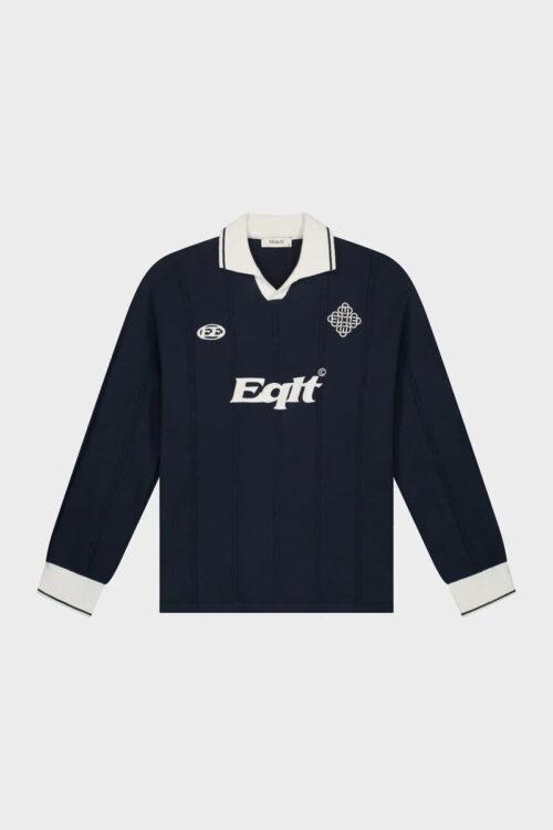 EQUALITÉ KNIT JERSEY LONGSLEEVE POLO