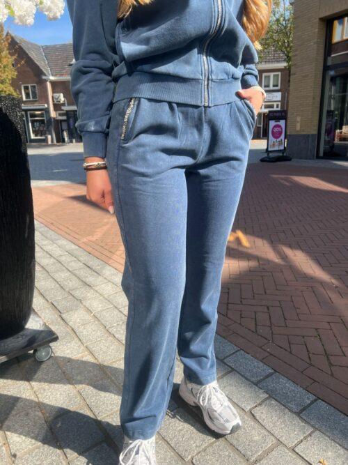 FRACOMINA JOGGER PANTS - INDIGO