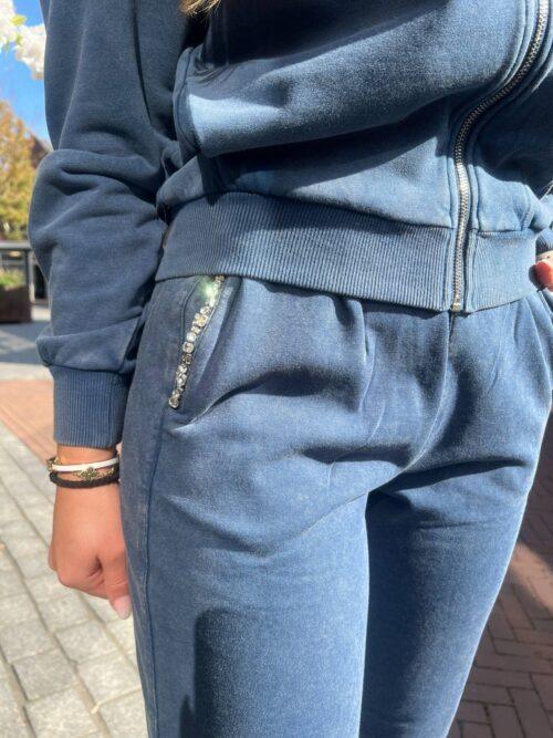 FRACOMINA JOGGER PANTS - INDIGO