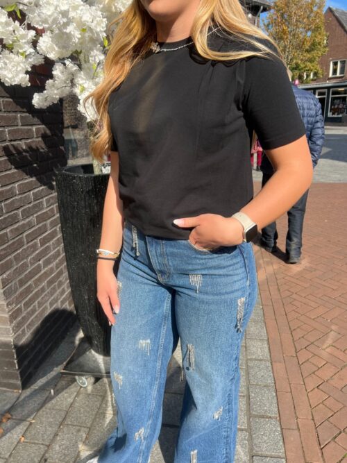 FRACOMINA REGULAR T-SHIRT - BLACK