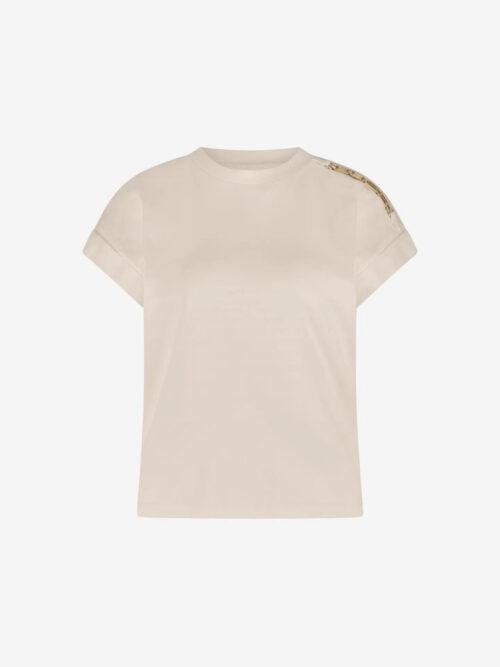 NIKKIE EPAULETTE T-SHIRT