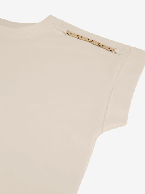 NIKKIE EPAULETTE T-SHIRT