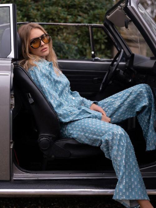 NIKKIE POOLS BLUE JACKET