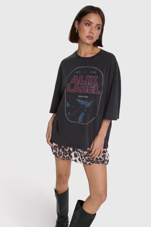 ALIX THE LABEL LADIES WOVEN ANIMAL BALLON SKIRT
