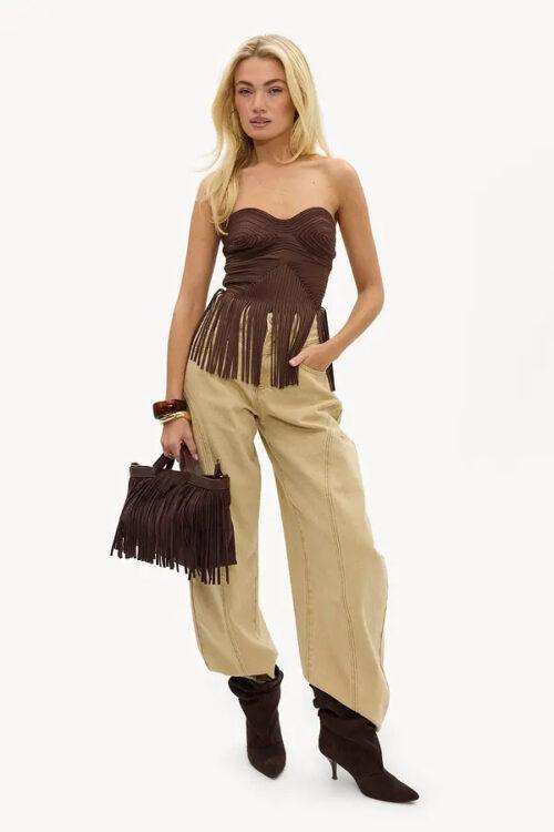 LOAVIES WITH ENDLESS GRACE - DARK BROWN